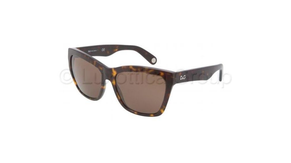 D&amp;G Lettering DD3080 Bifocal Prescription Sunglasses DD3080-502-73-5617 - Lens Diameter 56 mm, Frame Color Havana