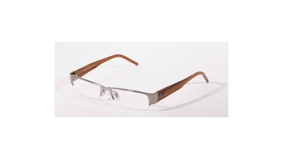 D&amp;G DD5017 SV Prescription Eyeglasses Rutenium Frame / 49 mm Prescription Lenses, 018-4916, Select Frame Color / Lens Diameter Rutenium Frame / 49 mm Prescription Lenses