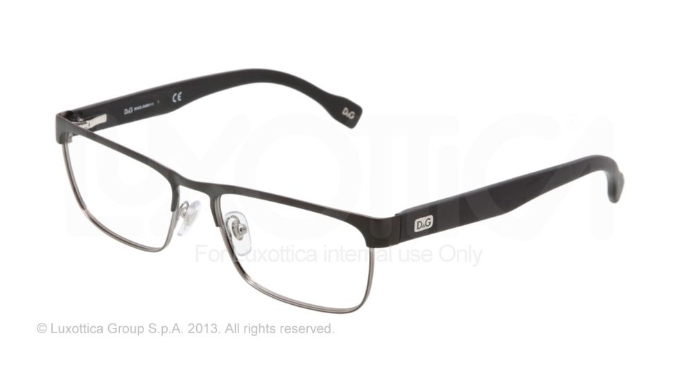 D&amp;G DD5103 Eyeglass Frames 1130-54 - Matte Black/Gunmetal Frame