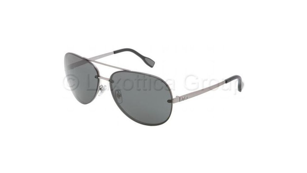 D&amp;G DD6086 Sunglasses 110887-6414 - Matte Gunmetal Frame, Gray Lenses