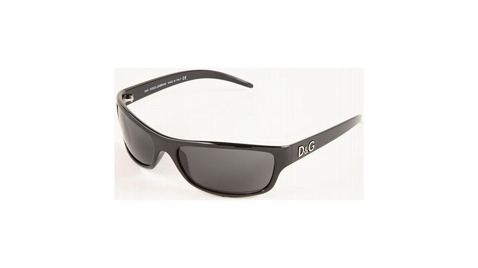 D&amp;G DD8012-501-87-6216 Sunglasses Black Frame / 62 mm Gray Blue Lenses