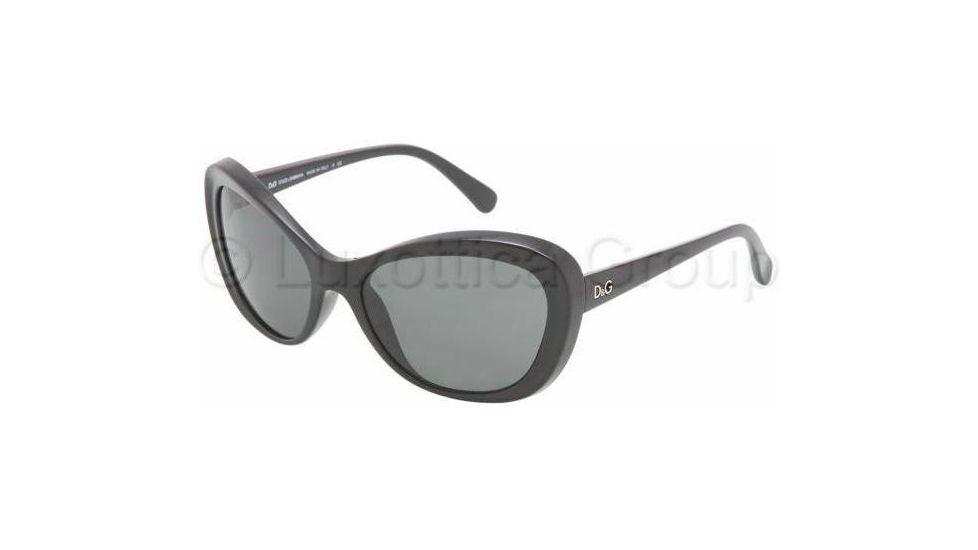 D&amp;G DD8083 Progressive Prescription Sunglasses DD8083-501-87-5717 - Lens Diameter: 57 mm, Frame Color: Black