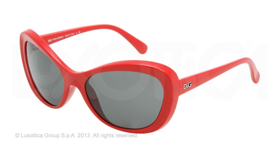 D&amp;G DD8083 Progressive Prescription Sunglasses DD8083-588-87-58 - Lens Diameter 58 mm, Lens Diameter 58 mm, Frame Color Red