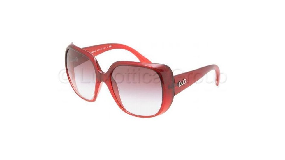 D&amp;G DD8087 Progressive Prescription Sunglasses DD8087-18888H-5718 - Lens Diameter 57 mm, Frame Color Red Gradient