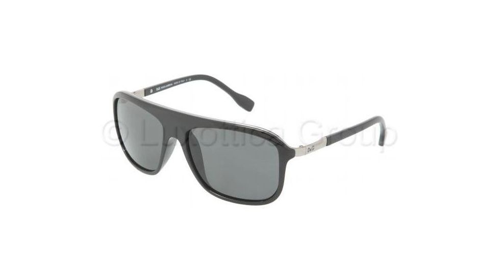 D&amp;G DD8088 Sunglasses 501/87-5816 - Black Gray