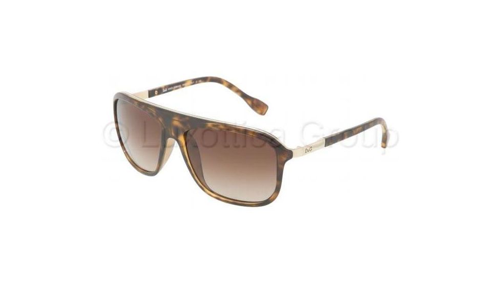 D&amp;G DD8088 Sunglasses 502/13-5816 - Havana Brown Gradient