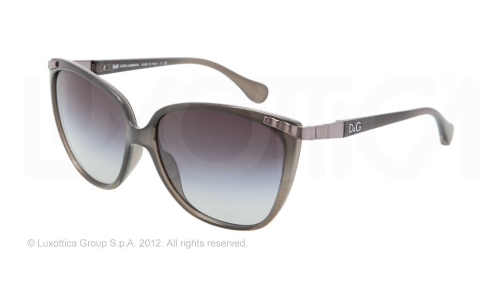 D&amp;G WAVE DETAIL DD8096 Progressive Prescription Sunglasses DD8096-25408G-58 - Lens Diameter 58 mm, Frame Color Gray Gradient