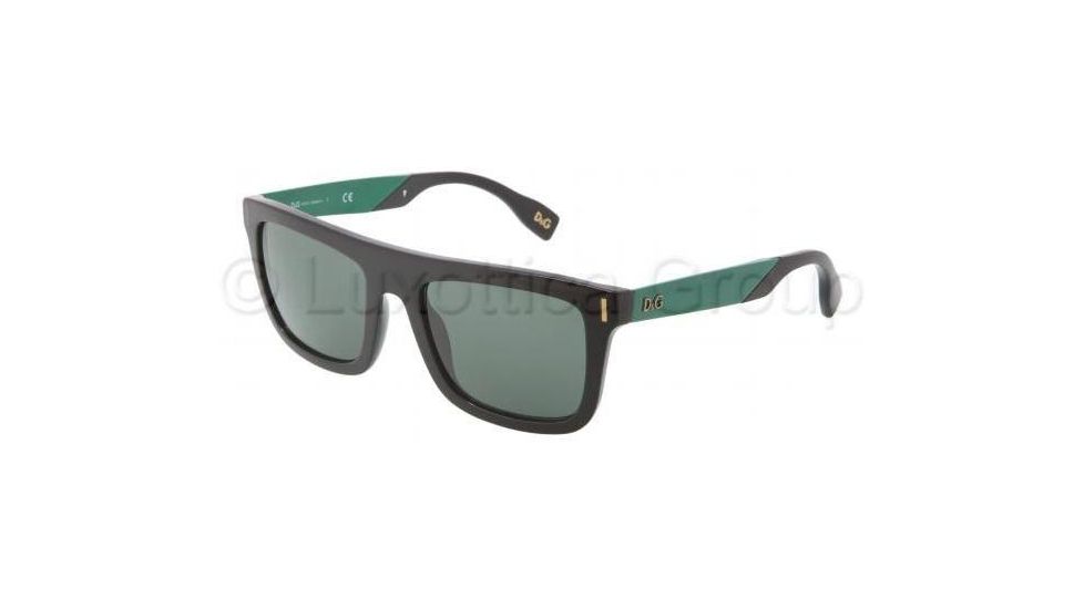 D&amp;G Fashion show DD3083 Single Vision Prescription Sunglasses DD3083-255371-5420 - Lens Diameter 54 mm, Frame Color Black