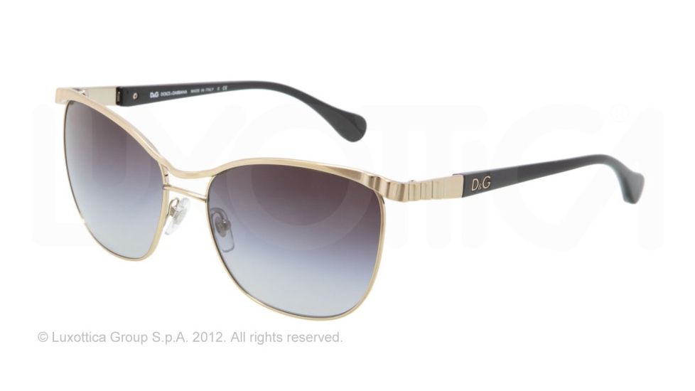 D&amp;G WAVE DETAIL DD6088 Progressive Prescription Sunglasses DD6088-11168G-57 - Lens Diameter 57 mm, Lens Diameter 57 mm, Frame Color Pale Gold