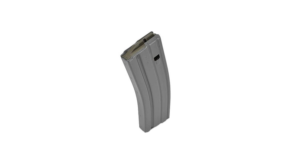 D&amp;H Tactical AR-15 5.56x45 30 Rounds Aluminum Rifle Magazine, Grey, 30, 30ALLZGTMPRT