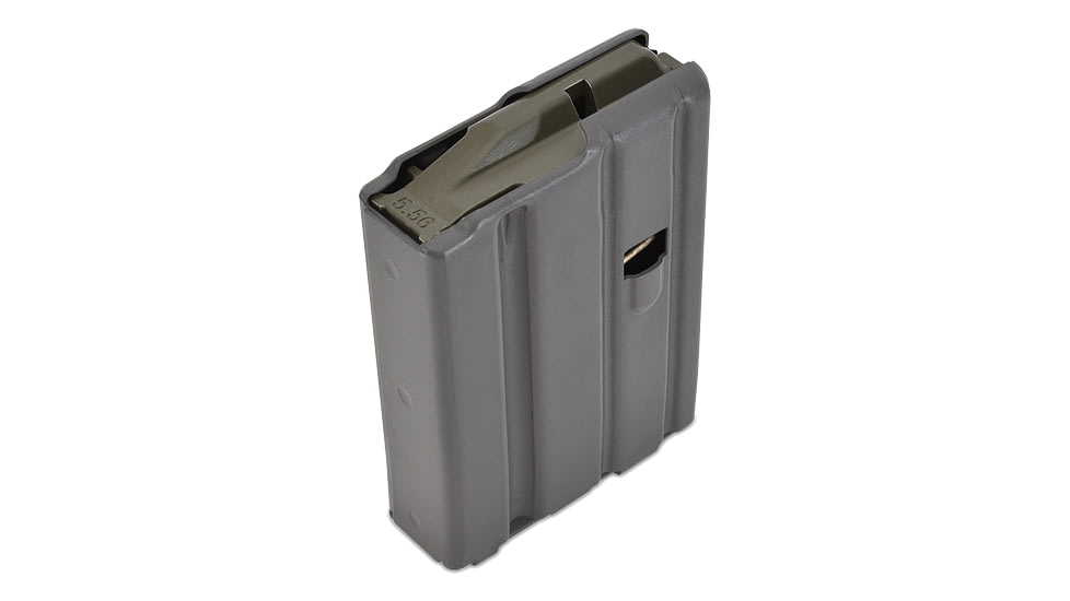 D&amp;h Tactical Magazine 5.56x45 10rd Aluminum Grey Ar15