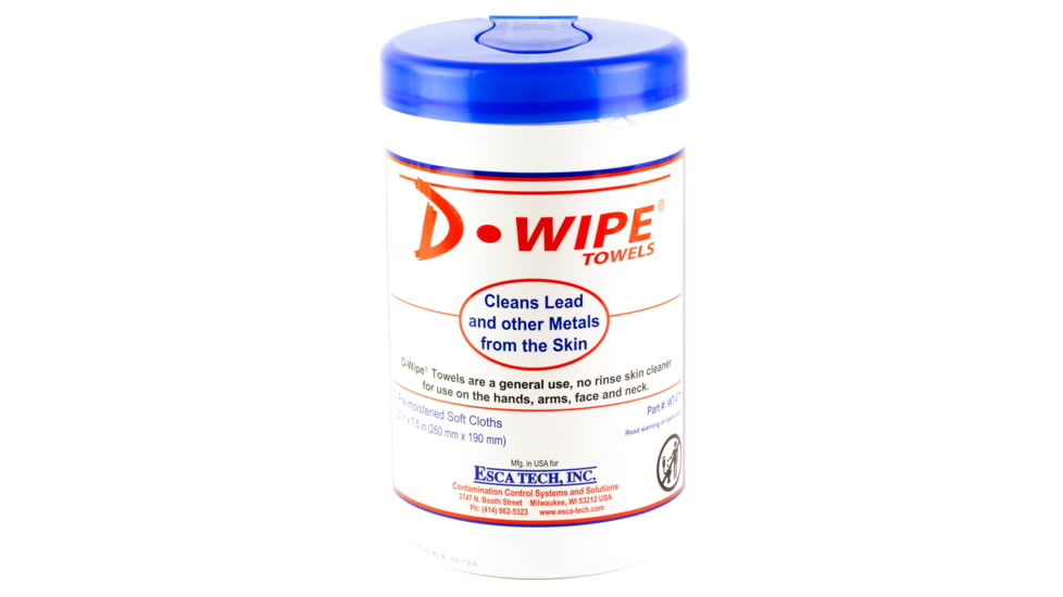 D-Lead Wipes, 70 Count, Disposable Wipes, Pop Up Canister