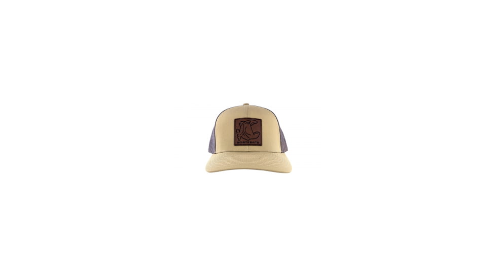 Big Bite Baits Leather Patch Hat - Men's, Multi, One Size, BBB-AP-HAT-819