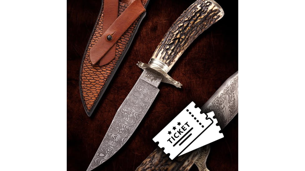 Montana Knife Company JOSH SMITH COWBOY FIGHTER KNIFE RAFFLE EED3AB15, 1 TICKET, JOSH-SMITH-COWBOY-1TICKET