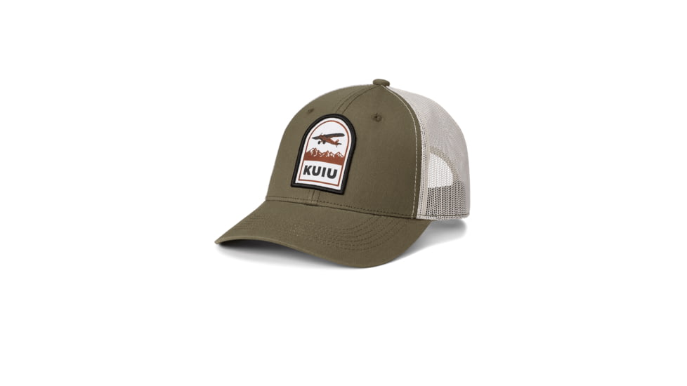 KUIU Bush Plane Mesh Back Hat, Loden, One Size, Adult, Unisex, 7519500107934