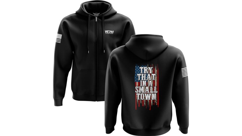 Wethepeopleholsters.Com Try That in a Small Town Zip Up Hoodie, try-that-in-a-small-town-zip-up-hoodie