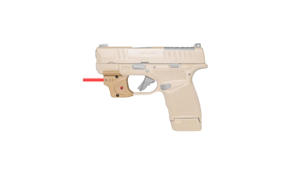 Viridian Weapon Technologies Viridian E Series Red Laser Sight for Springfield Hellcat FDE Retail Box 9842032F, VL9120080