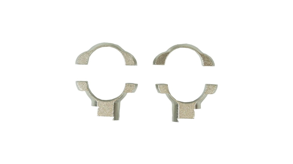 Weaver 1in Grand Slam Steel Rings, .22 Style, High, Nickel 49214