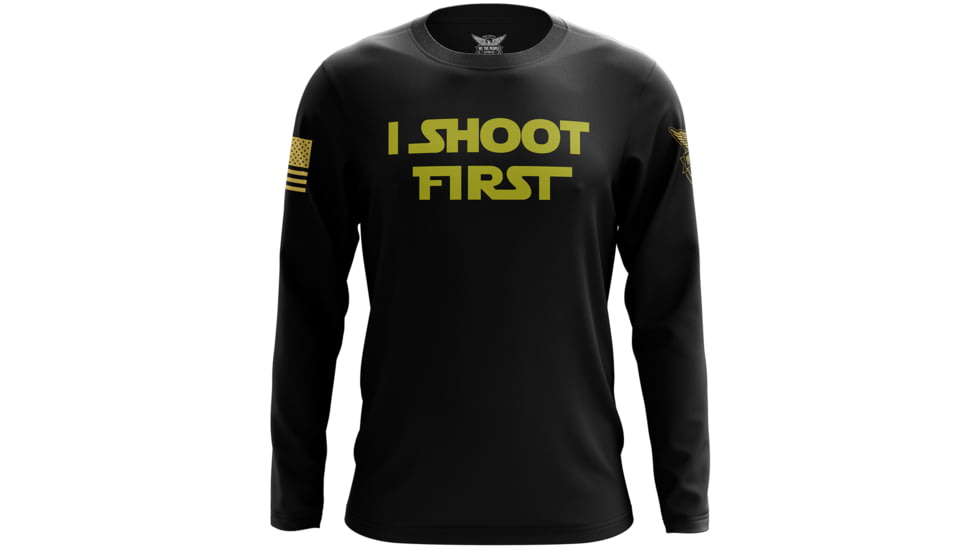 We the People Holsters I Shoot First Long Sleeve Shirt B993A131, 6591046647906