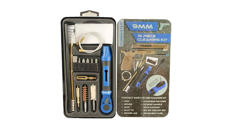 DAC 38255 Gun Master 9mm Luger Cleaning Kit 15 Piece