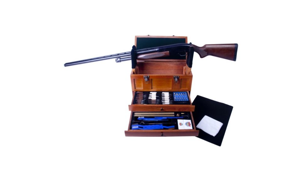 DAC Technologies Universal Gun Cleaning Kit with Wooden Toolbox TBX96-W