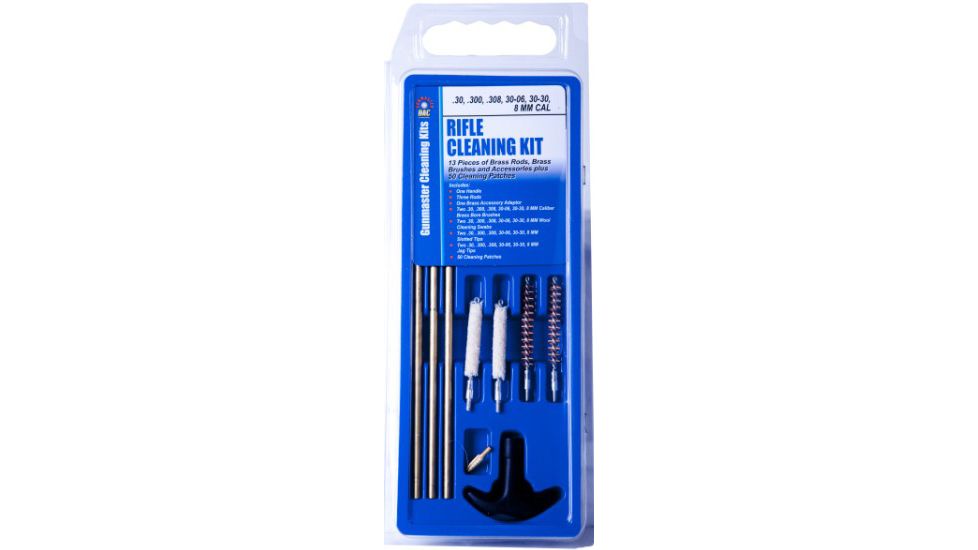 DAC Technologies 13 Piece Rifle Cleaning Kit- Durable Clamshell RCK38M