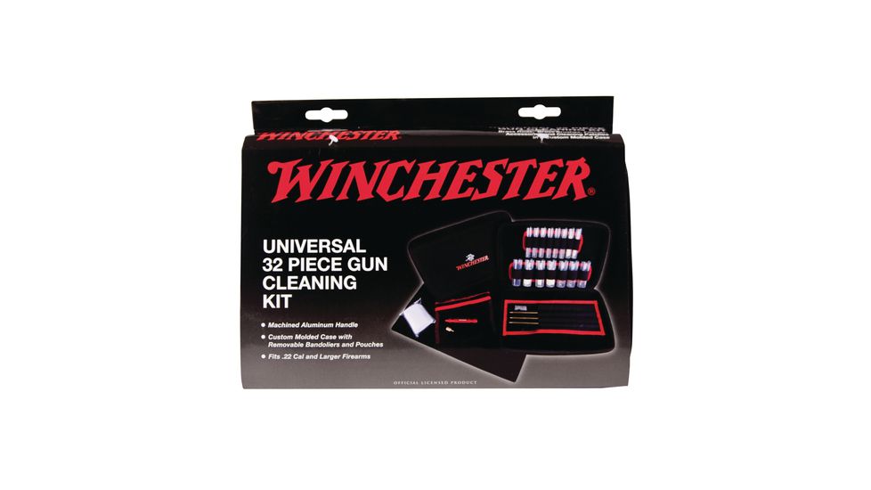 DAC Technologies Winchester 32-Piece Universal Cleaning Kit, In Custom Fit Soft-Sided Case, DAC363134
