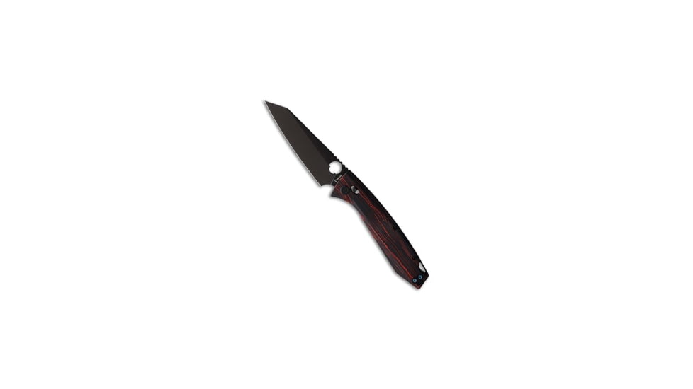 Daggerr Knives Daggerr Knives Alligator Crossbar Lock Knife Black/Red G-Mascus 4.25" Black, Black/Red, CPM MagnaCut, adult, BHQ-227908