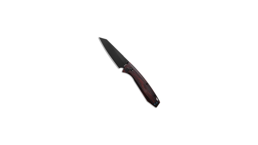 Daggerr Knives Daggerr Knives Alligator Crossbar Lock Knife Black/Red G-Mascus 4.25" Black, Black/Red, CPM MagnaCut, adult, BHQ-227911