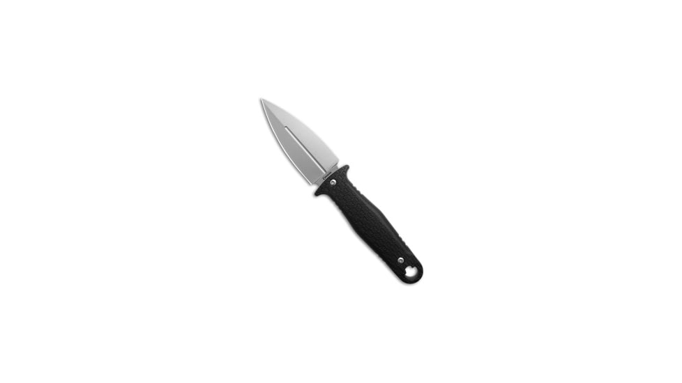 Daggerr Knives Daggerr Knives Combat Fixed Blade Knife Black G-10 3.6" Stonewash, Black, 8cr14MoV, adult, BHQ-213278