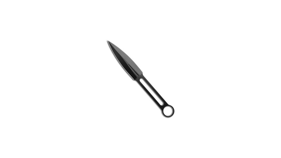 Daggerr Knives Dask Fixed Blade Knife, 4.50in, 8Cr13MoV, Dagger Blade, 8Cr13MoV, Black Handle, Black/Black, 9.25 inch, BHQ-217296