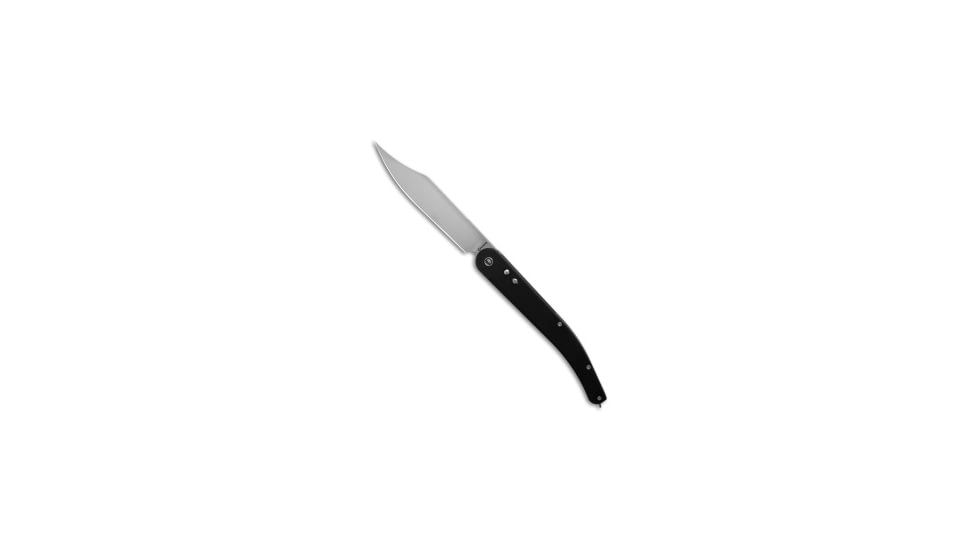 Daggerr Knives Navaja Clasico Folding Knife, 5.65in, VG10, Clip Point Blade, G-10, Black Handle, Black/Gray, 12.40 inch, BHQ-200490