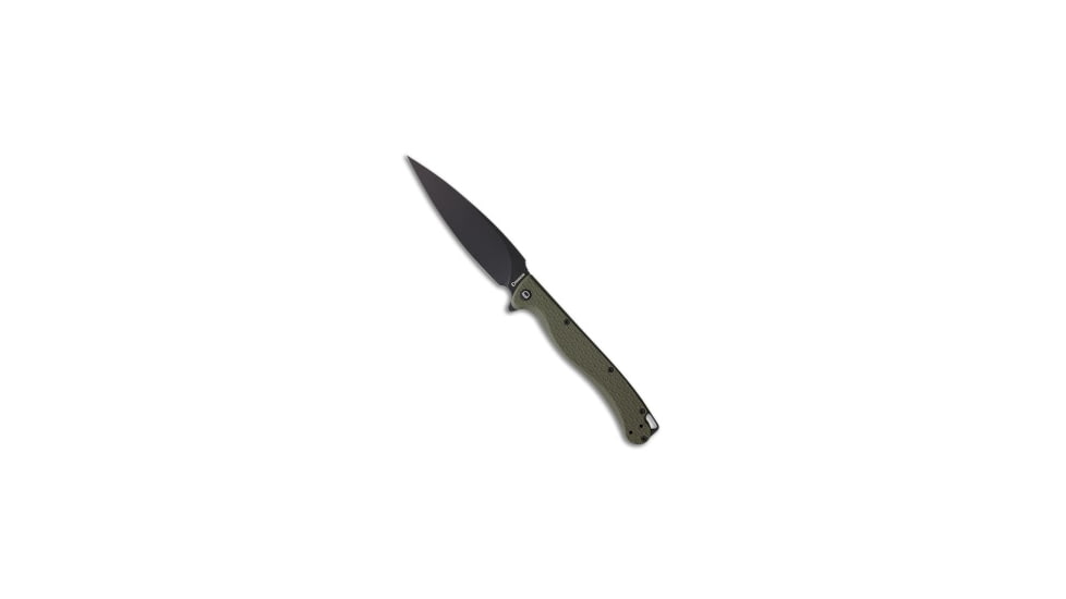 Daggerr Knives Pero Folding Knife, 5.00in, 8Cr14MoV, Spear Point Blade, OD Green Handle, OD Green/Black Gray, 11.00 inch, BHQ-216661