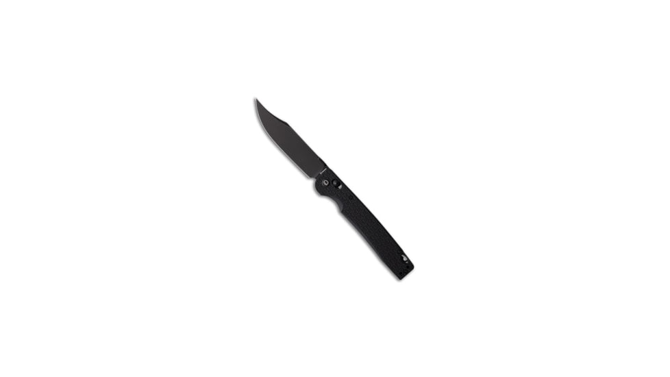 Daggerr Knives Daggerr Knives Pike Crossbar Lock Knife Black FRN 3.9" Black SW, Black, 8Cr14MoV, adult, BHQ-221095