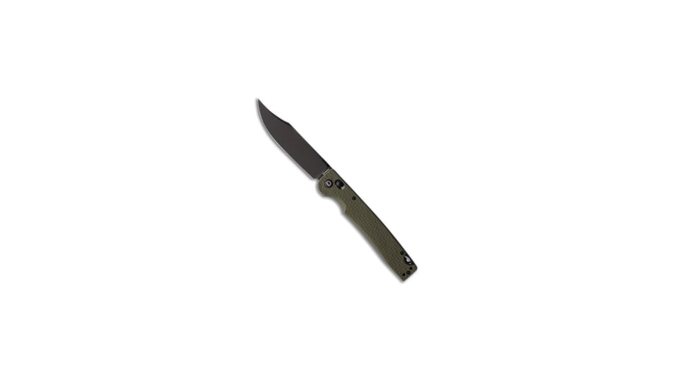 Daggerr Knives Daggerr Knives Pike Crossbar Lock Knife OD Green FRN 3.9" Black SW, OD Green, 8Cr14MoV, adult, BHQ-221097