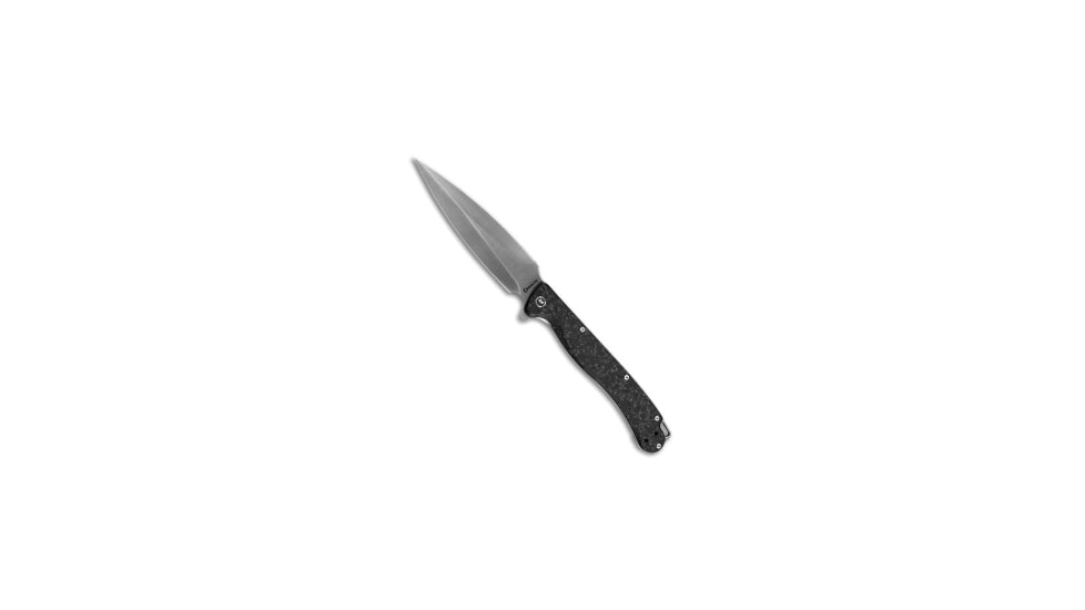 Daggerr Knives Daggerr Knives Vendetta Frame Lock Knife Carbon Fiber/Steel 5" Satin, Black, VG10, adult, BHQ-218808