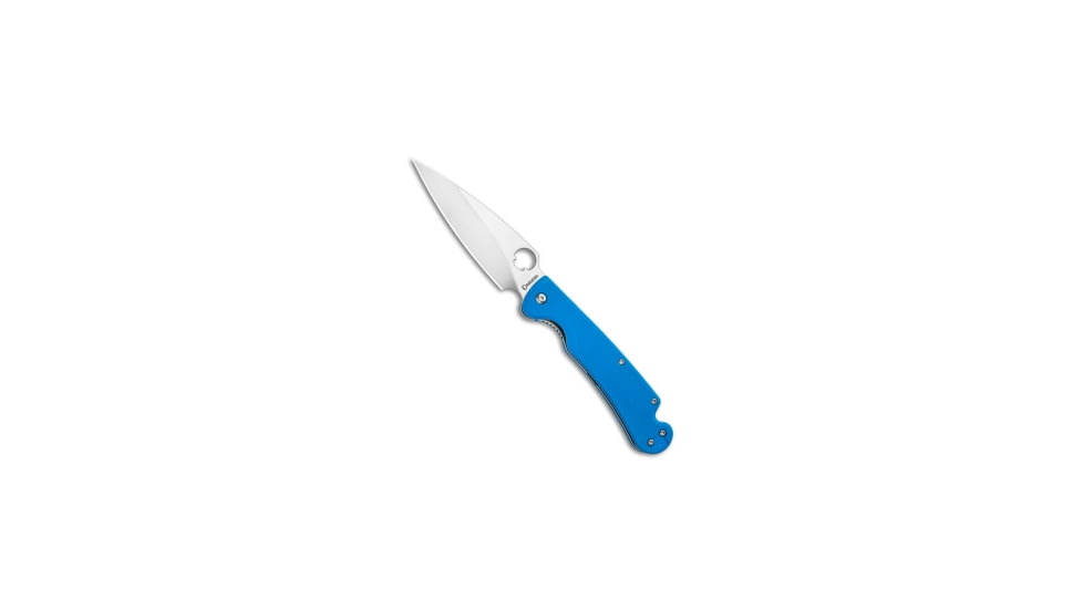 Daggerr Knives Zhalo Folding Knife, 3.875in, D2, Spear Point Blade, G-10, Blue Handle, Blue/Gray, 8.625 inch, BHQ-117744