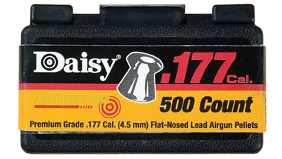 Daisy .177 Cal. PrecisionMax Flat Pellets, 500 Box, 990557-512
