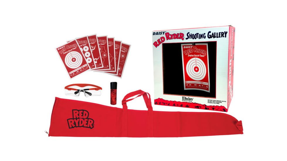Daisy Red Ryder Shooting Gallery/Starter Kit Combo, 993166-404