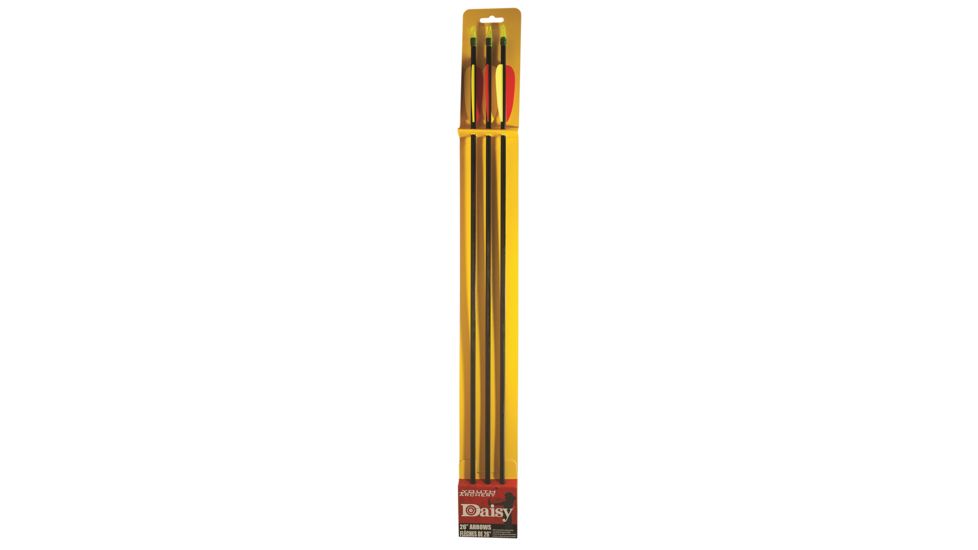 Daisy Youth Target Arrows, Fiberglass 26 in. 3 pk., 1