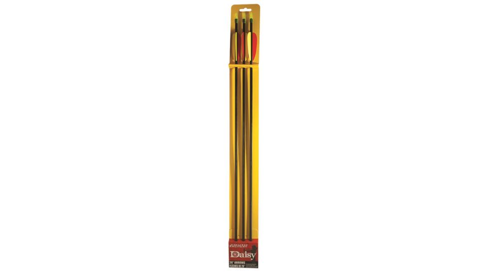 Daisy Youth Target Arrows, Fiberglass 26 in. 3 pk. 1