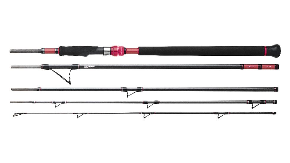Daiwa Ardito Travel Surf Rod, 11ft, Medium, Fast, 5 Piece, ARDT1105MFS-TR