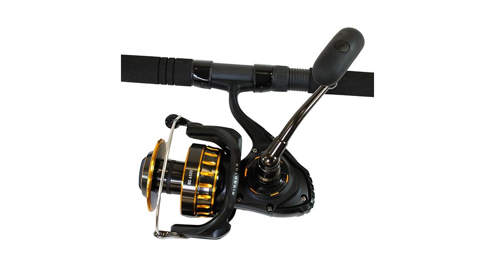 Daiwa BG 6500 Spinning  Rod and Reel Combo, 7ft, Heavy, 1 Piece, 6+1, BG6500/701H