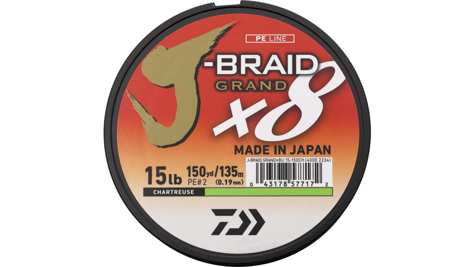 Daiwa J-Braid Grand Line 15/150 Char
