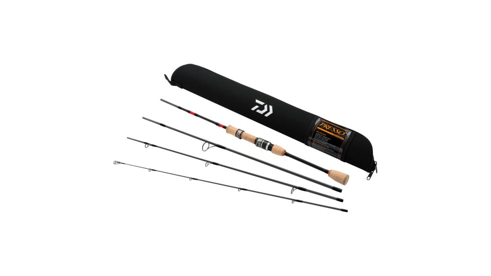 Daiwa Presso Ultra-Light Spinning Rod, 5ft 6in, Ultra Light, Fast, 4, PSO564ULFS-TR