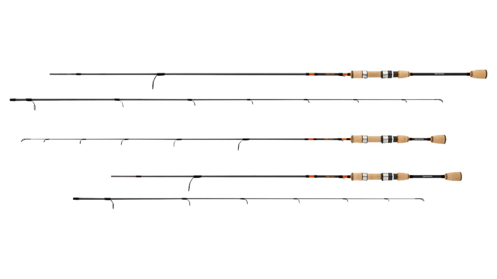 Daiwa Presso Ultra-Light Spinning Rod, 4ft, Ultra Light, Fast, 1 Piece, PSO401ULFS