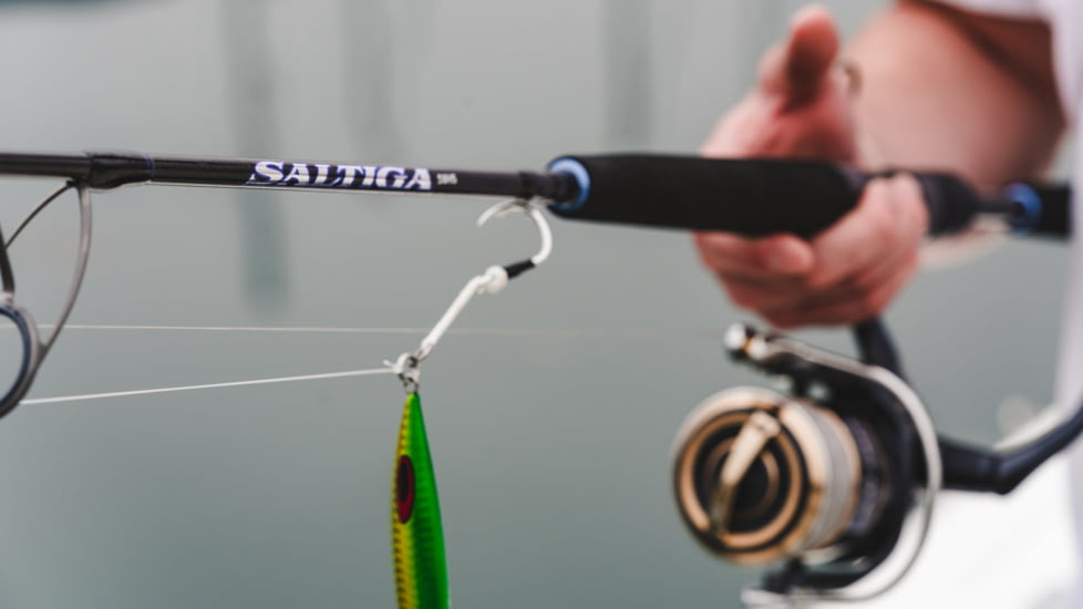 Daiwa Saltiga Jigging Conventional Rod, 6ft6, Heavy, Regular, 1 Piece, SLTGJ66HB