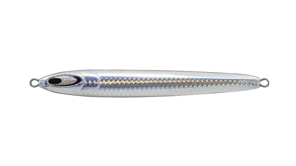Daiwa Saltiga SL Metal Jig, 2 4/5oz, 4.8in, Holo Silver, SL80G16