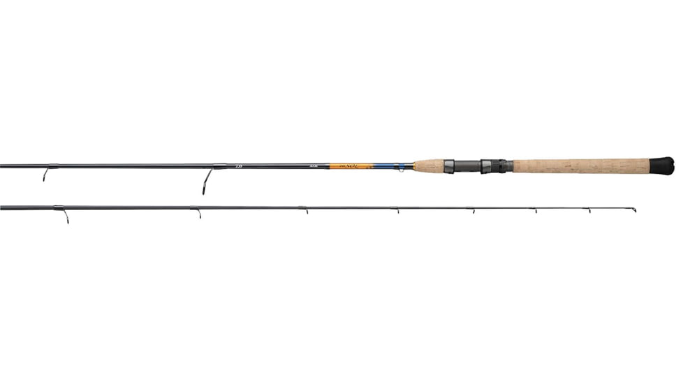 Daiwa TD Sol Inshore Spinning Rod, 7ft6, Medium Light, Fast, 1 Piece, TDSOL76MLFS