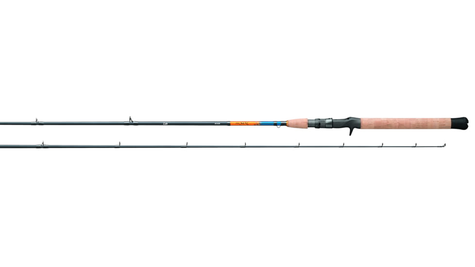 Daiwa TD Sol Inshore Trigger Grip Casting Rod, 8ft, X Heavy, Regular, 1 Piece, TDSOL80XHR